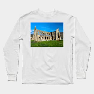 Tintern Abbey, Monmouthshire, Wales Long Sleeve T-Shirt